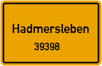 39398 Hadmersleben