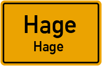 Birkenstraße in HageHage
