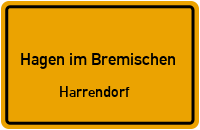 Straßenverzeichnis Hagen im Bremischen Harrendorf