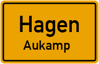 Hauptstraße in HagenAukamp