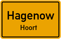 Sandstraße in HagenowHoort