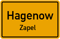 Baumstraße in HagenowZapel