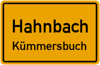 Straßenverzeichnis Hahnbach Kümmersbuch