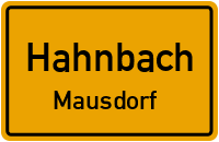 Mausdorf in 92256 Hahnbach (Mausdorf)