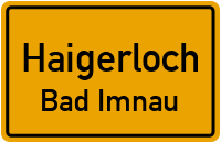 Straßenverzeichnis Haigerloch Bad Imnau