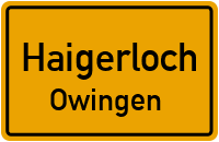 Bergstraße in HaigerlochOwingen