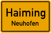 Neuhofen in 84533 Haiming (Neuhofen)