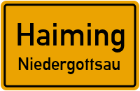 Dorfstraße in HaimingNiedergottsau