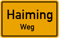 Weg in HaimingWeg