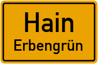 Straßen in Hain Erbengrün