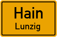 Straßen in Hain Lunzig