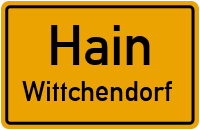 Straßen in Hain Wittchendorf