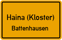 Straßen in Haina (Kloster) Battenhausen