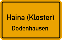 Straßen in Haina (Kloster) Dodenhausen