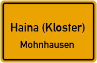 Straßen in Haina (Kloster) Mohnhausen