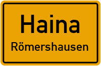 Raingartenstraße in HainaRömershausen