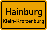 Sackgasse in HainburgKlein-Krotzenburg