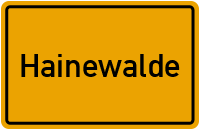 Birkenweg in Hainewalde