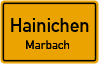 Freiberger Straße in HainichenMarbach