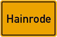 Hainrode in Thüringen