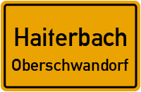 Kirchstraße in HaiterbachOberschwandorf