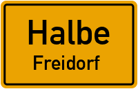 Straßenverzeichnis Halbe Freidorf