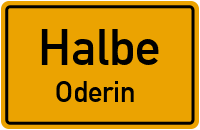 Hauptstraße in HalbeOderin