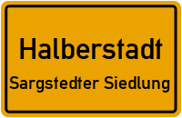 Zeisigweg in HalberstadtSargstedter Siedlung