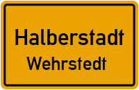 Rosa-Luxemburg-Straße in HalberstadtWehrstedt