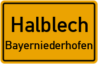 Kirchstraße in HalblechBayerniederhofen