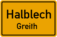Straßen in Halblech Greith