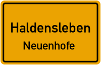 Alter Verbindungsweg Hütten - Meseberg in HaldenslebenNeuenhofe