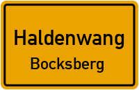 Bocksberg in HaldenwangBocksberg