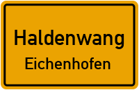 Kirchenweg in HaldenwangEichenhofen