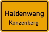 Ritter-Kunz-Straße in HaldenwangKonzenberg