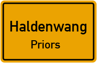 Priors in HaldenwangPriors