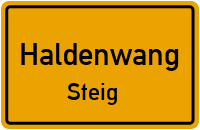 Steig in HaldenwangSteig