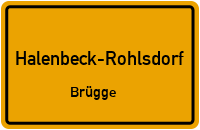 Am Bahnhof in Halenbeck-RohlsdorfBrügge