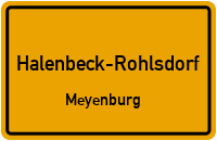 Pritzwalker Straße in 16945 Halenbeck-Rohlsdorf (Meyenburg)