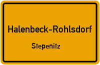 Objektstraße in Halenbeck-RohlsdorfStepenitz