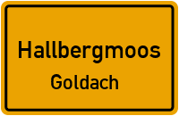 Straßenverzeichnis Hallbergmoos Goldach