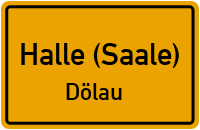 Kirchweg in Halle (Saale)Dölau