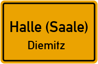 Wilhelm-Berndt-Straße in Halle (Saale)Diemitz