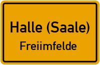 Straßenverzeichnis Halle (Saale) Freiimfelde