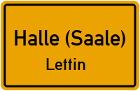 Straßenverzeichnis Halle (Saale) Lettin