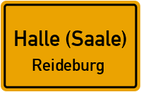 Straßenverzeichnis Halle (Saale) Reideburg