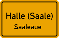 An der Schleuse in Halle (Saale)Saaleaue