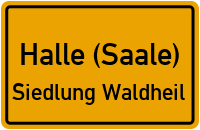 Winterlindenweg in Halle (Saale)Siedlung Waldheil