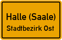 Nussweg in Halle (Saale)Stadtbezirk Ost