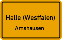 Schnatweg in Halle (Westfalen)Amshausen